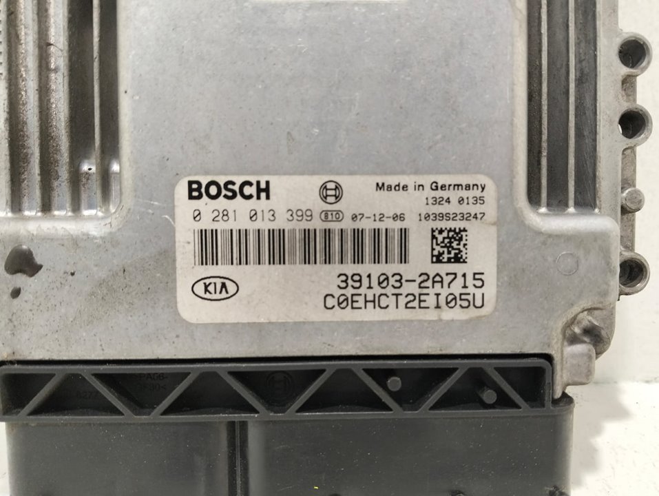Centralina do motor 0281013399 de Kia Ceed 2006-0 116 CV - pieza usada