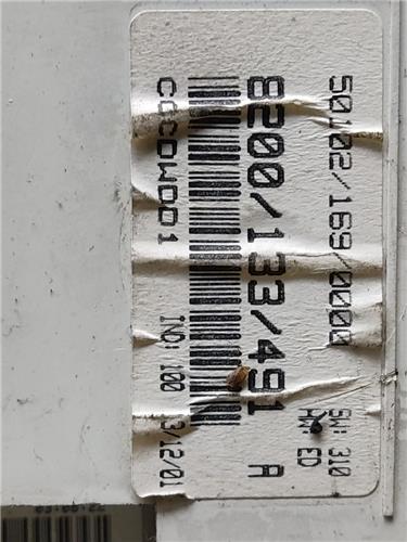 Cuadro de instrumentos F8Q K6 8200133491 de Renault Kangoo i (f/kc0) 1997-0 - pieza usada