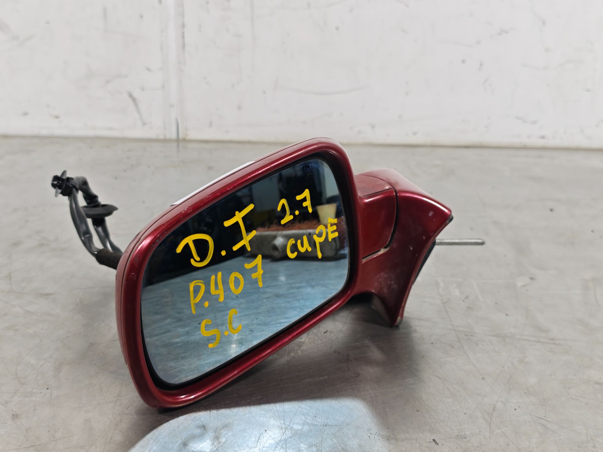 Retrovisor esquerdo 41454313 de Peugeot 407 coupé (6c_) 2005-2005 204 CV - pieza usada