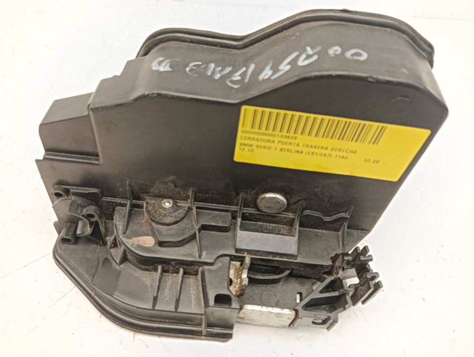 Cerradura puerta trasera derecha 7229458 de Bmw 1 berlina 2004-0 - pieza usada
